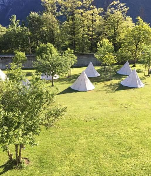 Ostello & Camping Riposo Hotel Losone Ngoại thất bức ảnh